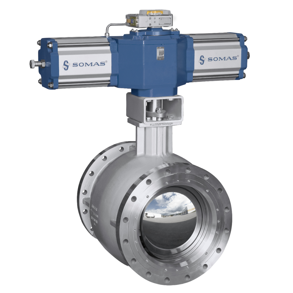 SOMAS Ball Segment Valves Armour Valve