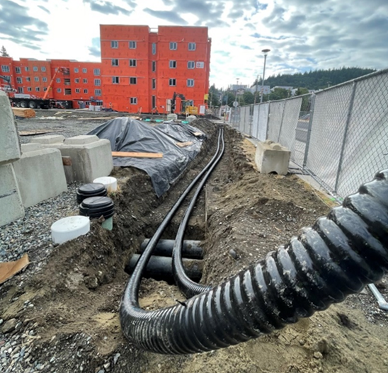 Flexible Piping Enables Complex District Energy Installations in Hours, Not Days
